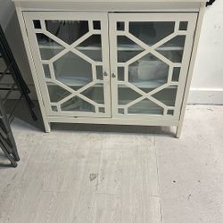 Decorative Cabinets With shelving (Two available)