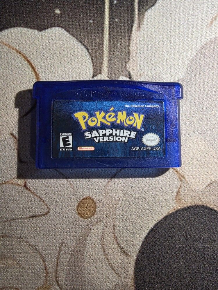 Authentic Sapphire Gameboy