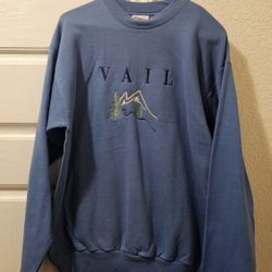 Vail Men's Small Hanes Comfortblend Sweatshirt - New No Tags. See DESCRIPTION for Second Item Discount