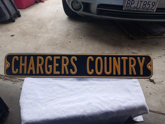 Chargers ( Metal Sign  6"×36") Decor