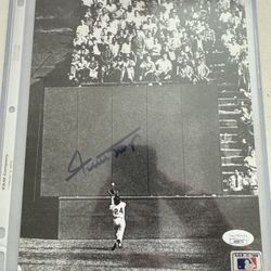 Willie Mays  Giants Signed/ Autographed JSA Certified Photo