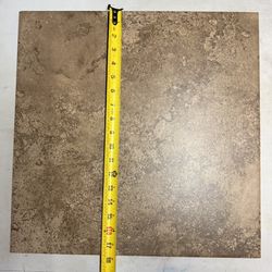 18”x18” Ceramic Tile Flooring (75 Cases), 1350 Square Feet, Versabond 50# Gray (29 Bags), Polyblend No sanded Grout 10# (3boxes) $800 For All