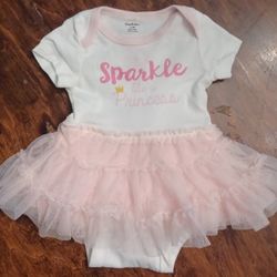Gerber "Sparkle Like A Princess" Onesie 