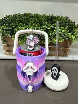 12oz ghost face koozie