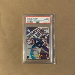 2025 Dodgers X One Piece Promo - Monkey D Luffy - PSA 10