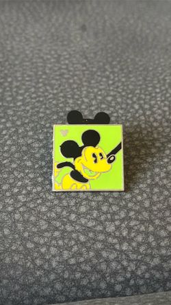 Disney Mickey Mouse Green Pin