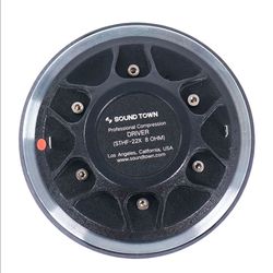 Sound Town 2” 120W Titanium High Frequency Compression Driver Replacement Tweeter for PA/DJ Speakers Compatible with Peavey RX22 (STHF-22X)
