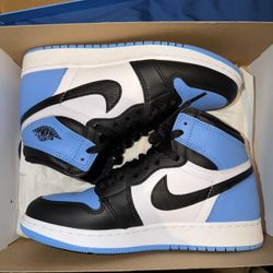 UNC Toe Air Jordan Retro 1 Sz 6y