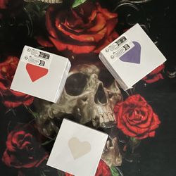 BLUETOOTH WIRELESS EARBUDS Headphones ( HEART) SHAPED 100% BRAND NEW & SEALED IN BOX!!    ;^0