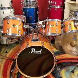 Drum Set 7pc Pearl Vision 