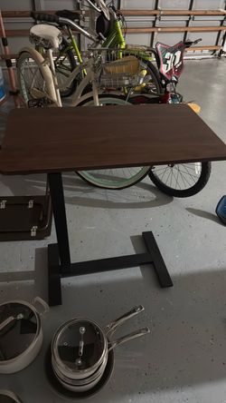 Medical table for elderly bedside adjustable
