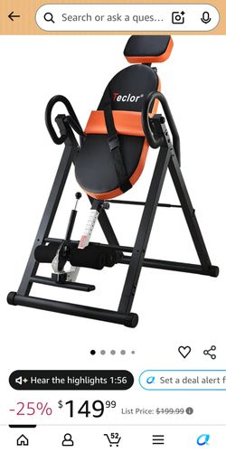 Inversion table