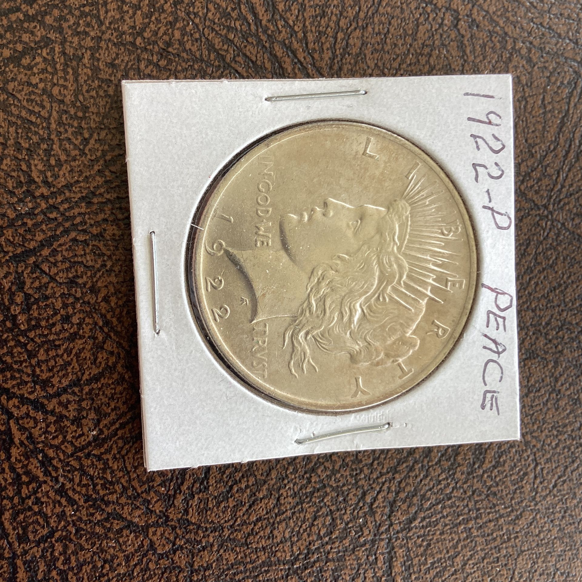 1922-P Peace Dollar