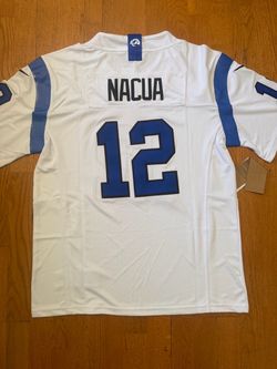 White Los Angeles rams puca nacua jersey