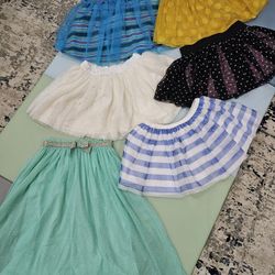 Lot of girls tutu skirts 6 pieces