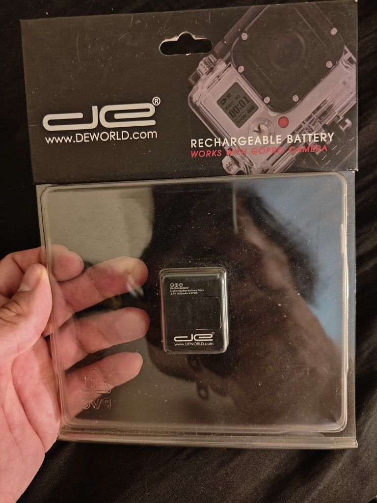 Extra Spare Battery Works With GoPro Cameras