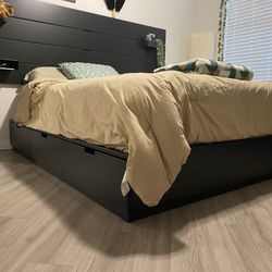 King Bed Frame and Head Board