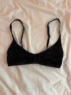 SKIMS Cotton logo bralette