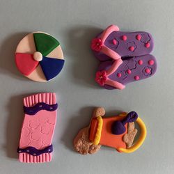 Beach Theme Clays For Crafts
