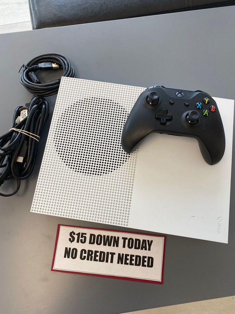 1TB Microsoft Xbox One S - $15 To Take It Home 