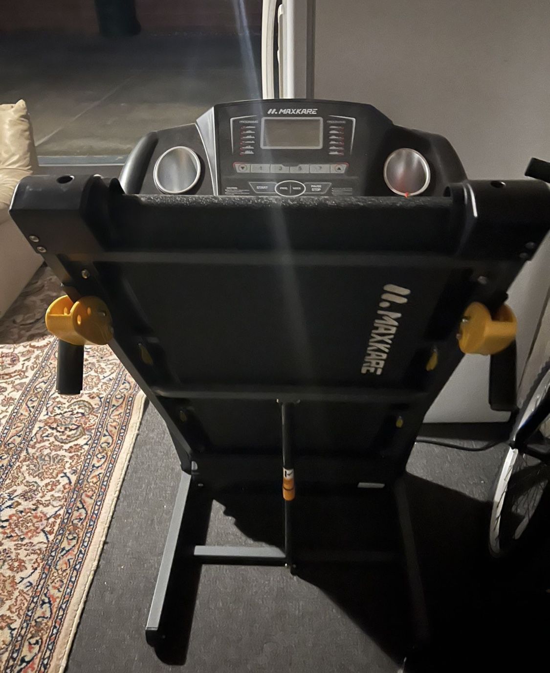 MaxCare Folding Electric Treadmill 