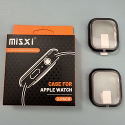 Apple Watch Series 10 / 11 (46mm) Hard Case + Screen Protector 2-Pack – Jet Black