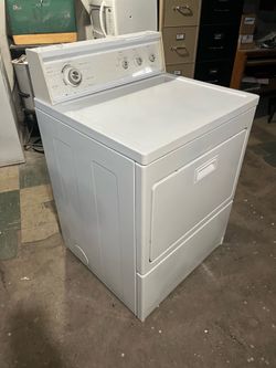 Refurbished gas dryer installed