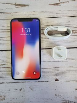IPHONE X....64GB. UNLOCK FOR ANY SIM CARD