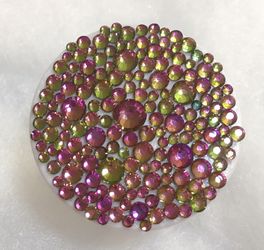 Rhinestone bling phone grip (pop socket style)