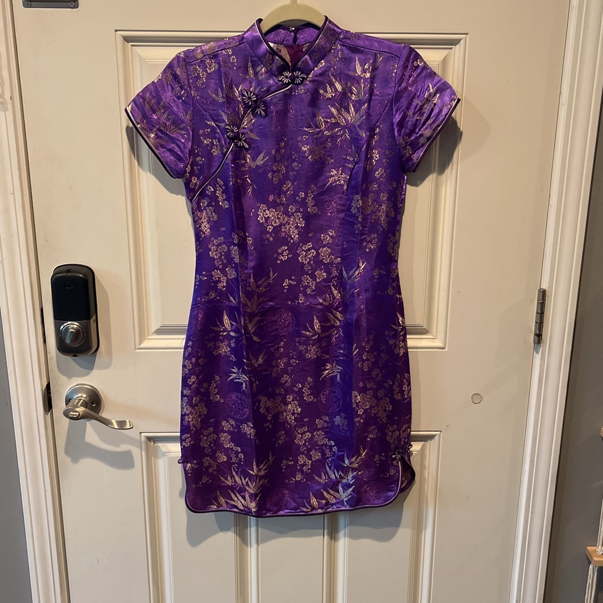 Purple Asian/Chinese Dress