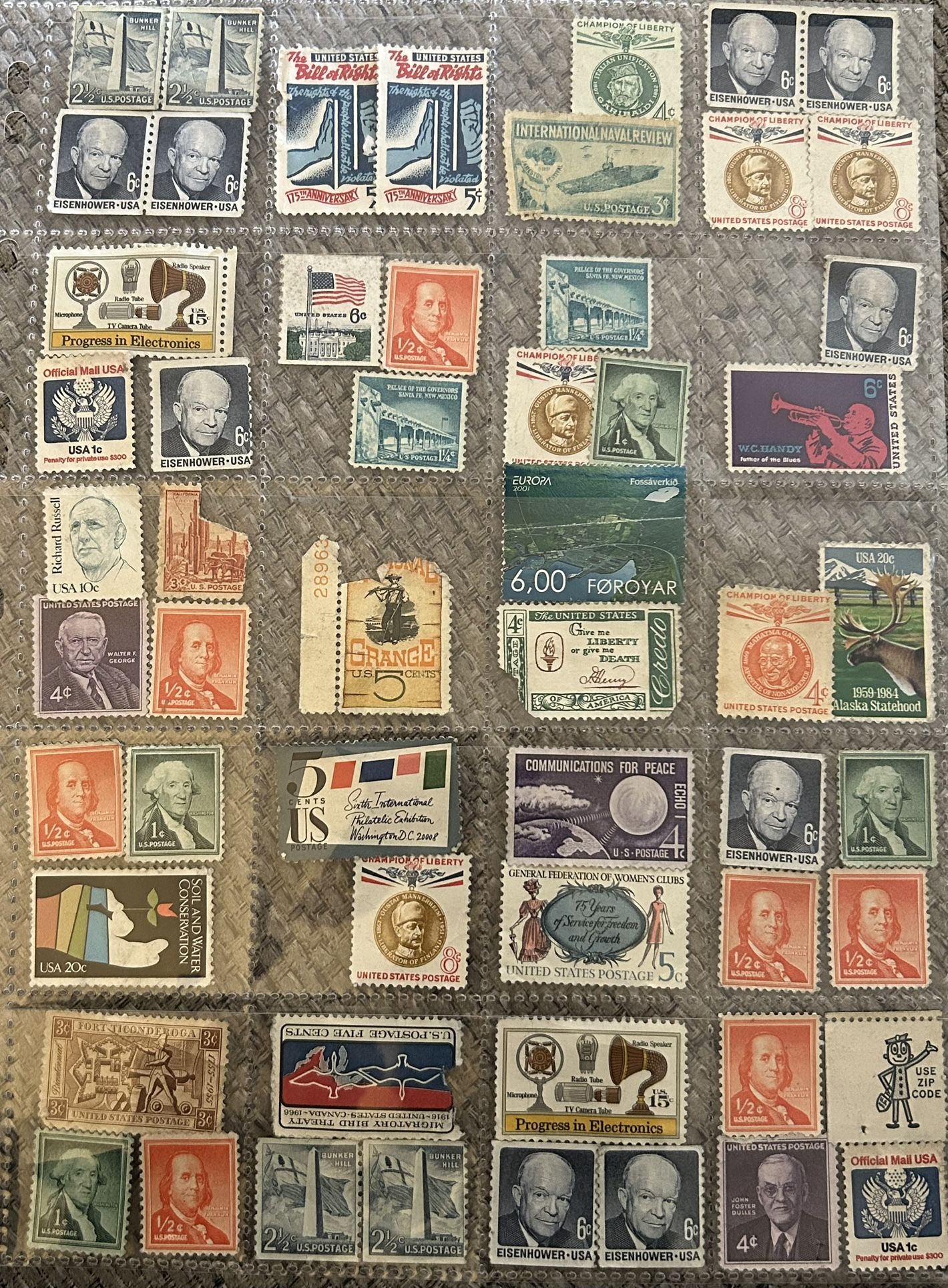 Lot Of 56 Different Stamps For Sale Actual Stamps Not...