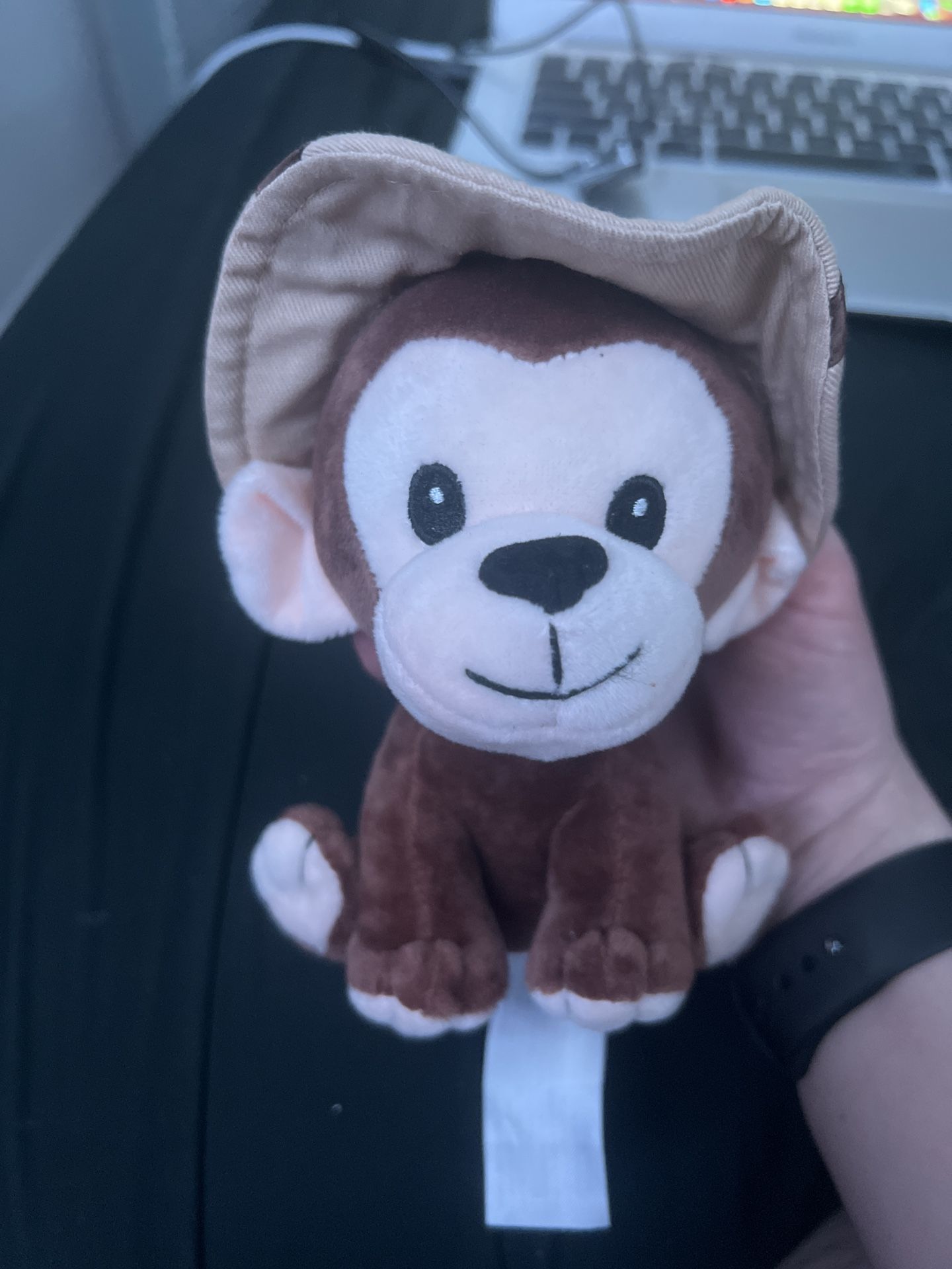 Stuffed animal monkey