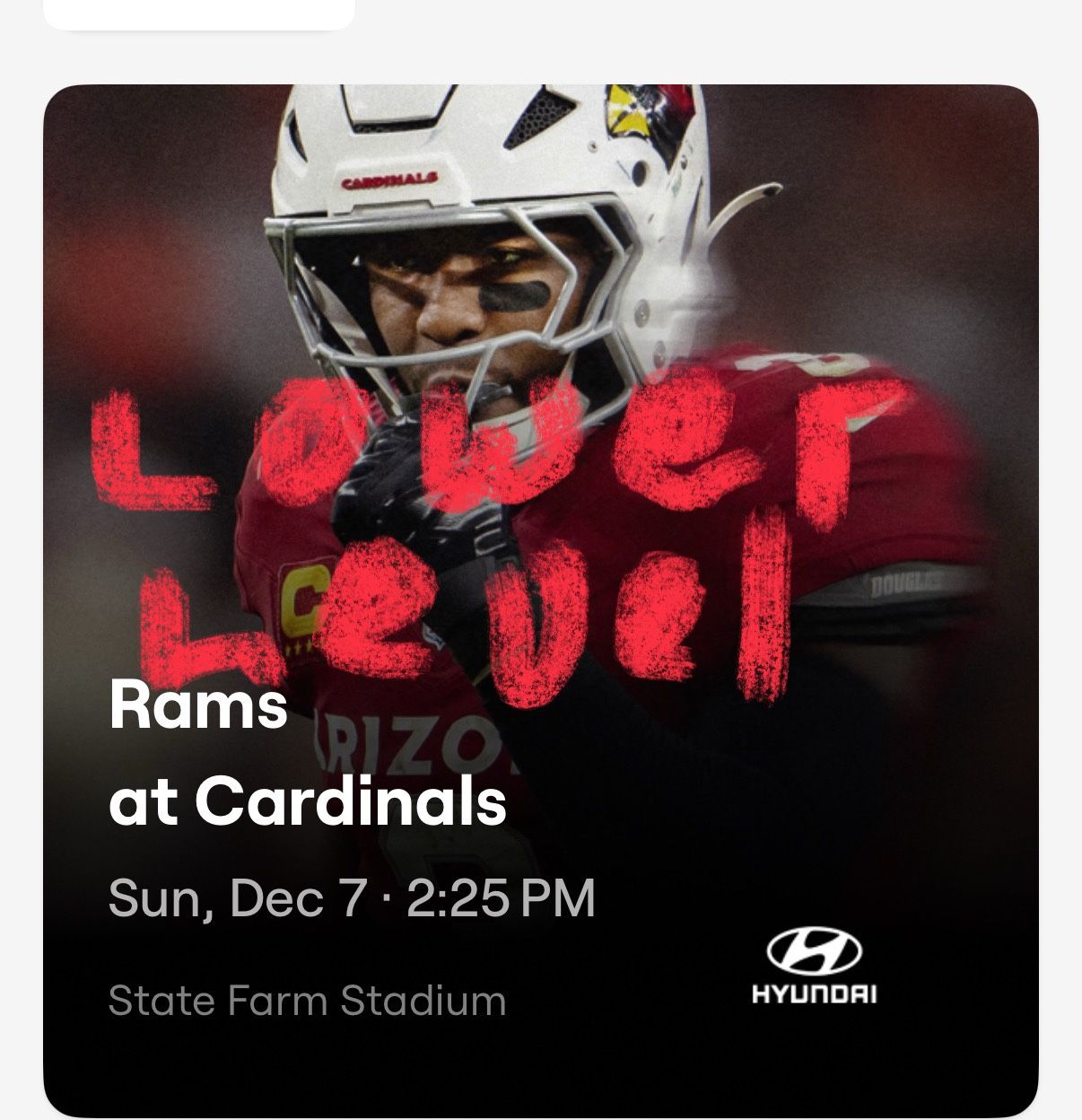 LA Rams at AZ Cardinals