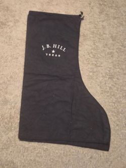 J.B. Hill Texas Custom Cowboy Boot Dust Bag / Travel Cover