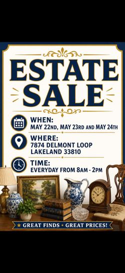 Estate Sale!!!