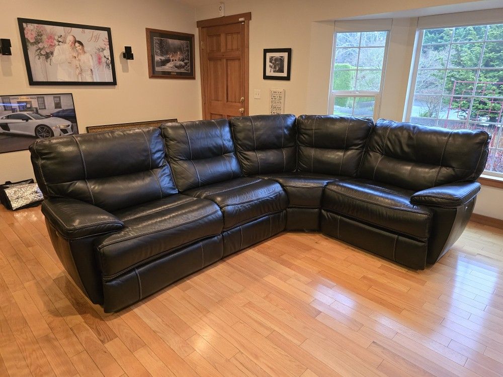 Perfect Leather Couch No Damage Electric