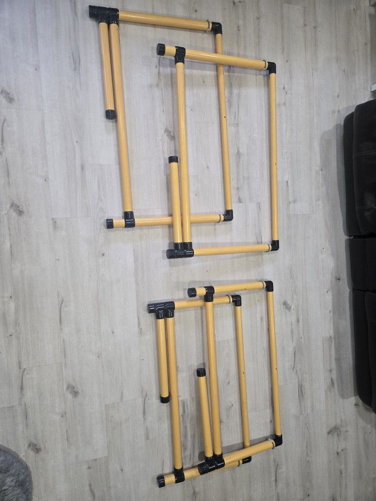 4 Prism Fitness 12" Fixed-Height Hurdles,