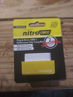 Nitro obd2 performance gas saver chip