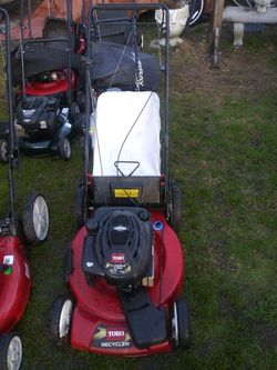 Toro Self Propelled Lawnmower
