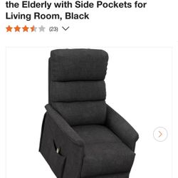 Electric Lift Chair With Remote