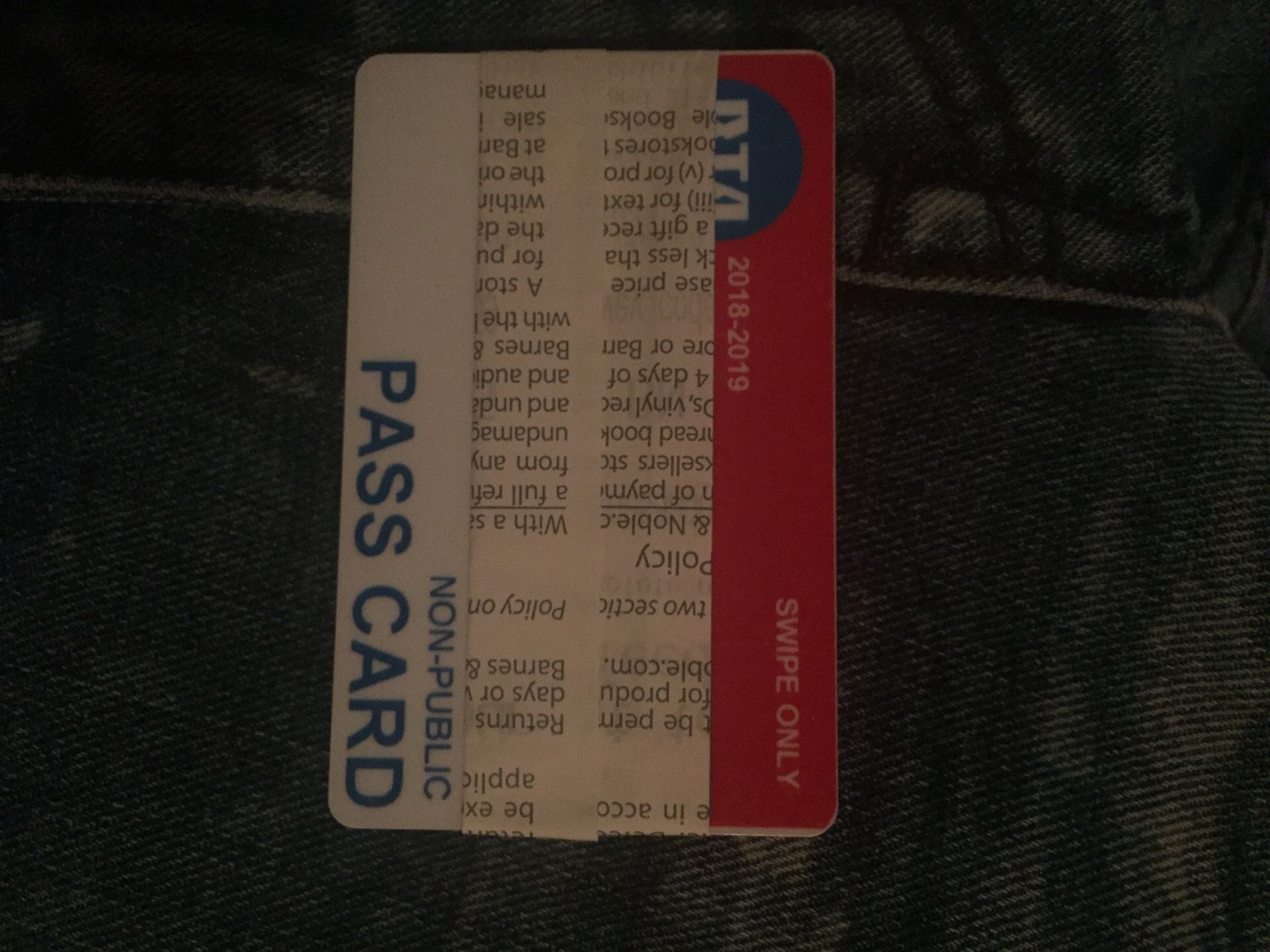 Rta bus card for sale