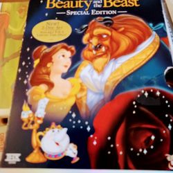 Walt Disney Beauty And The Best Special Edition DVD'S 