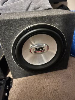 Mtx 12” Sub & Amp