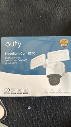 Eufy floodlight cam E340