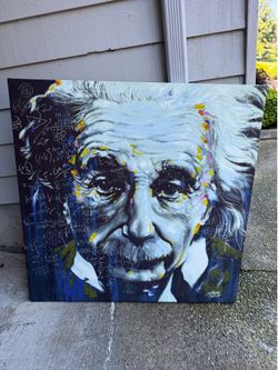 Albert Einstein Artwork picture.