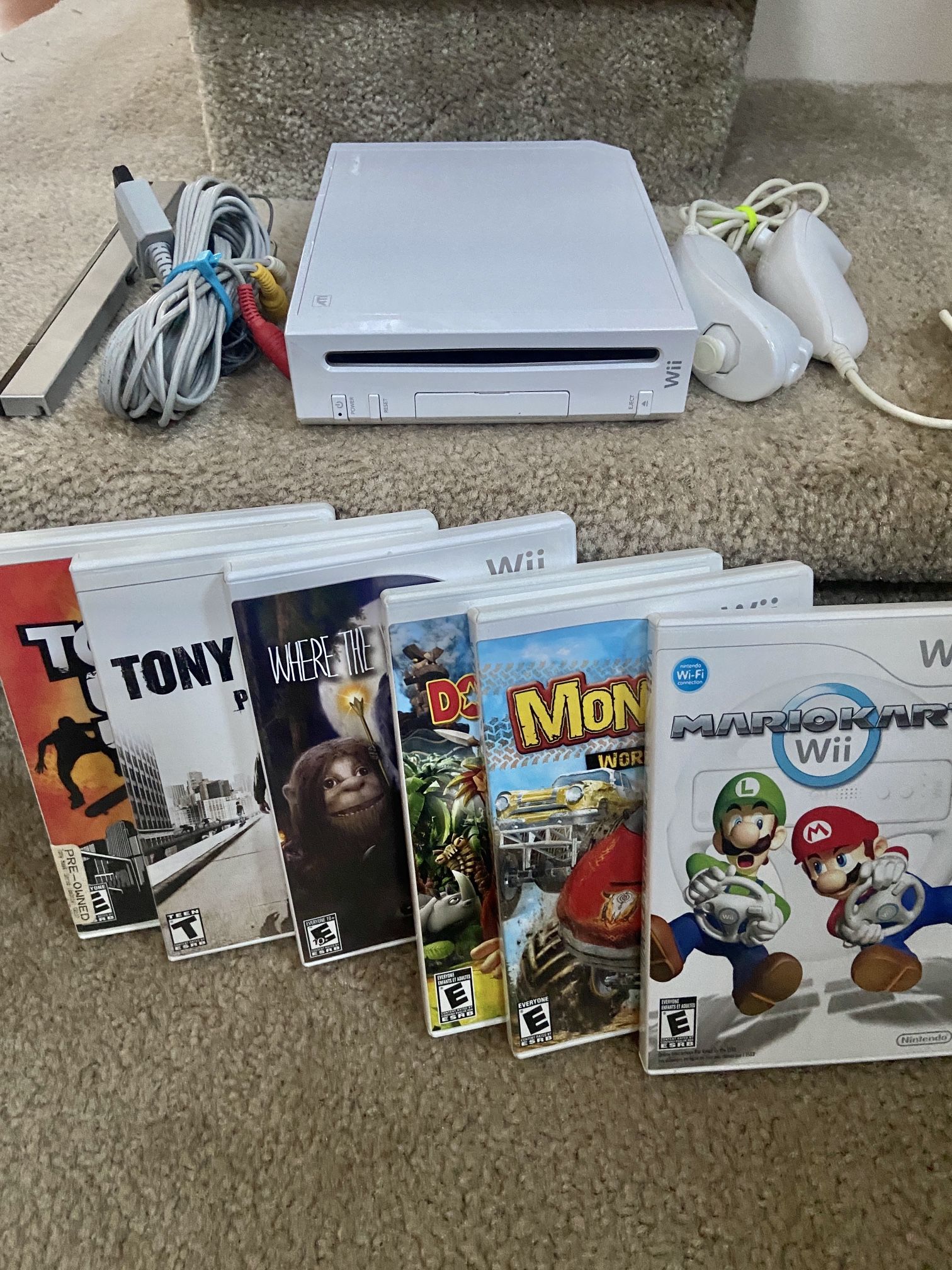 Nintendo Wii With Games