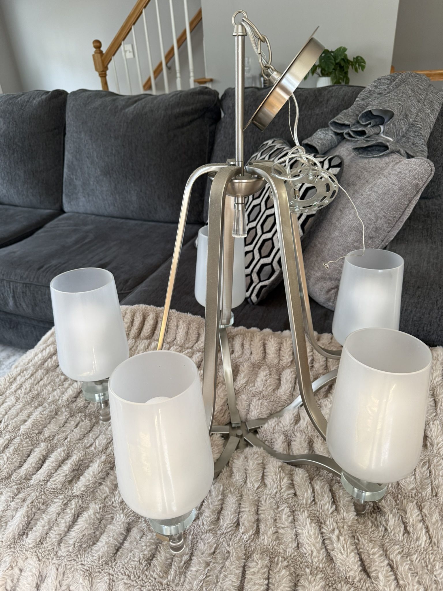 5 Light 26" Wide Chandelier