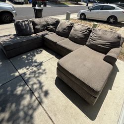 Gray Sectional Couch - Ashley’s 