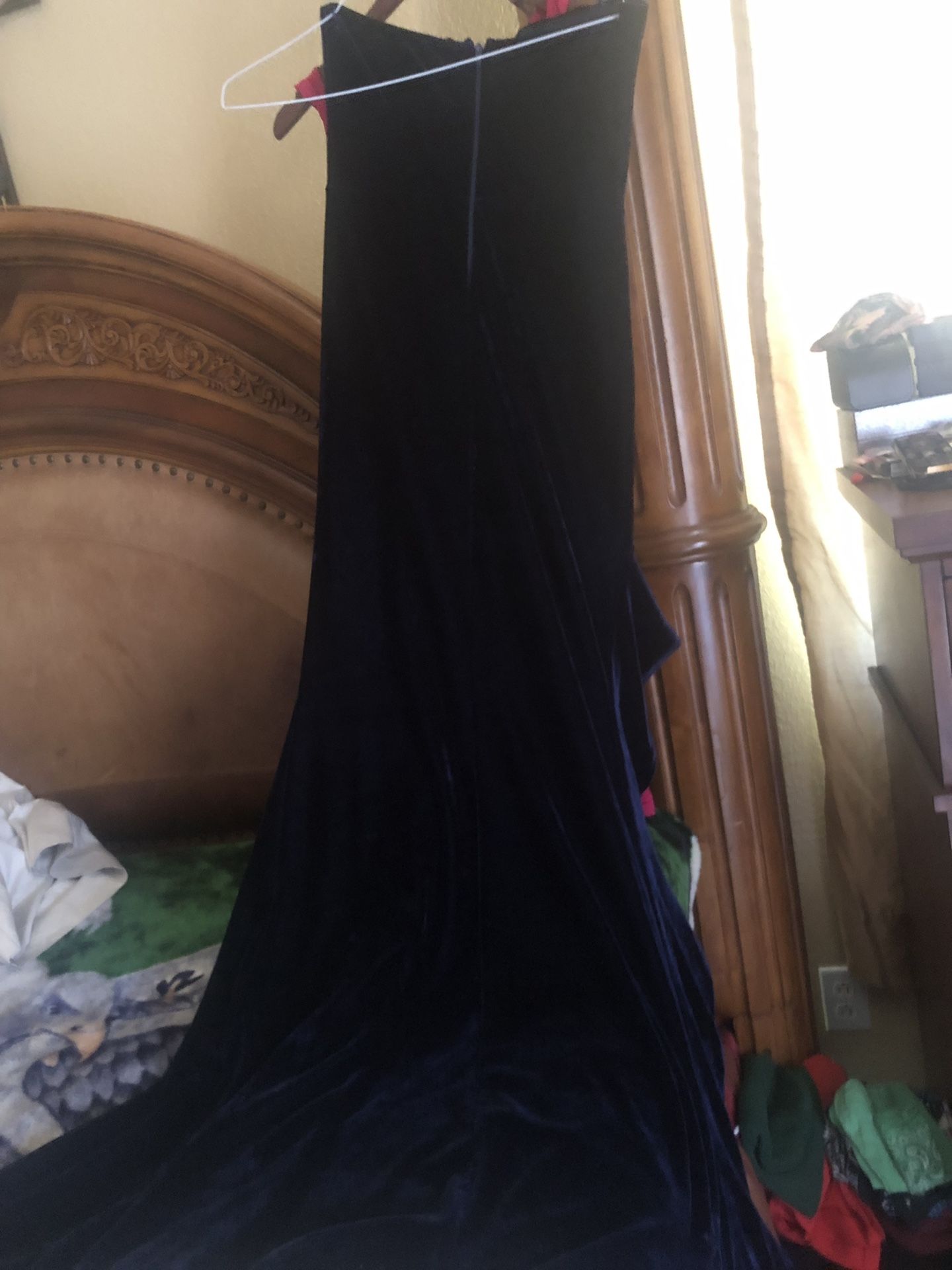 Beautyful dress soft Blue color velvet