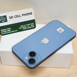 iPhone 14 128 GB Blue Unlocked For Any Carrier Excellent Condition 